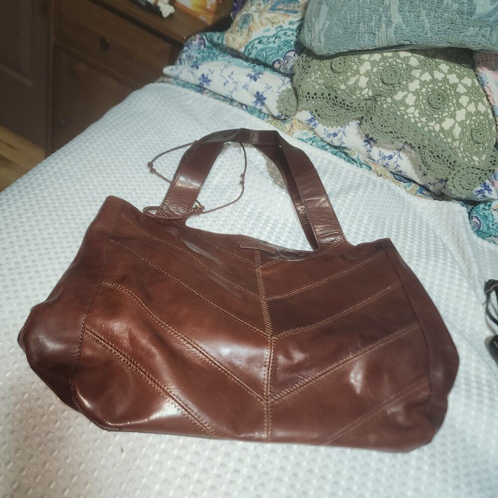 LUCKY BRAND NWOT SASHA LEATHER SHOULDER BAG